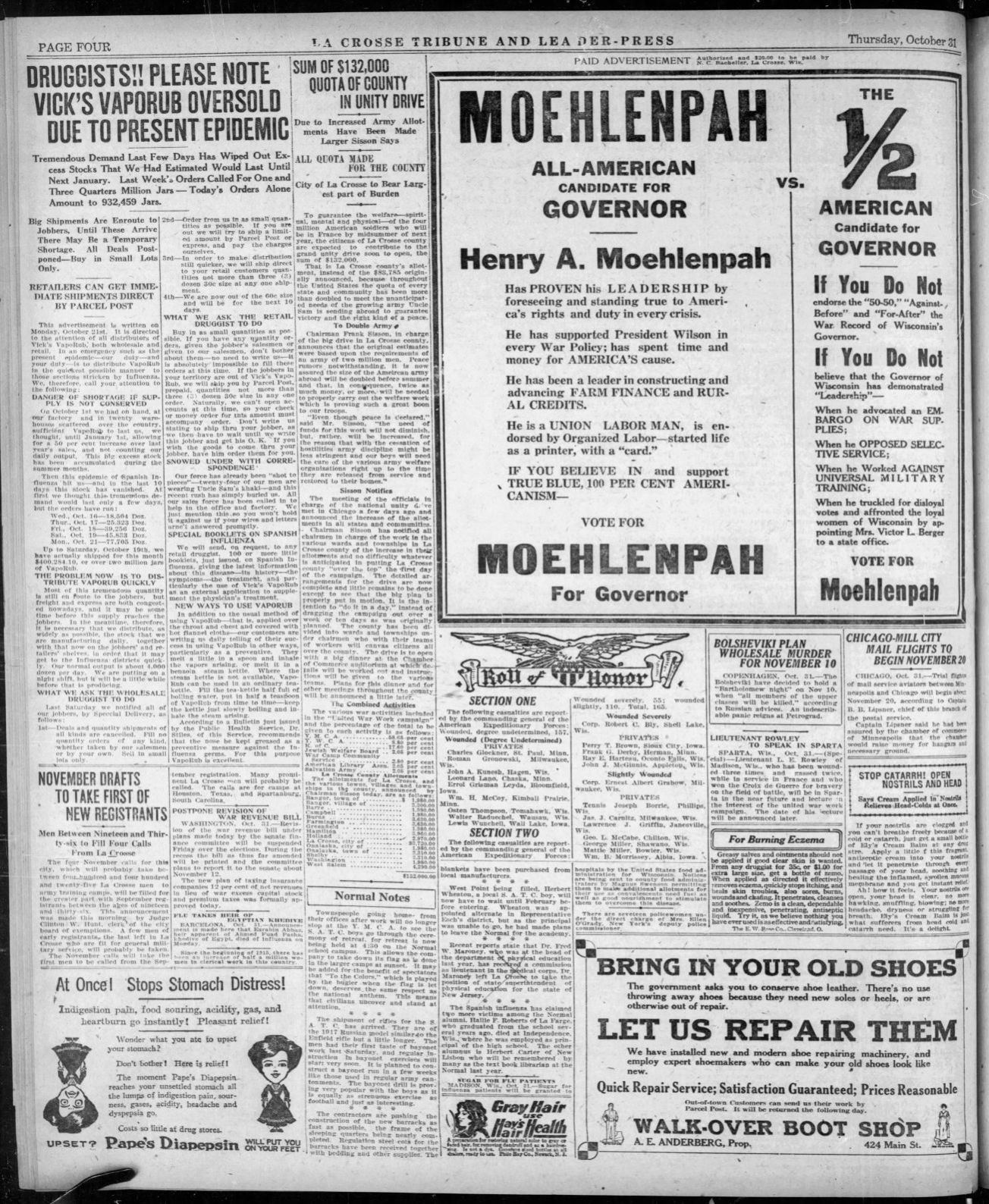 Oct. 31, 1918